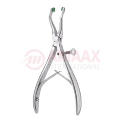 Crown And Dental Bridge Tractor 14cm (5 1/2") With Adjusting Screw, Return Spring And 1 Pair Of Rubber Inserts