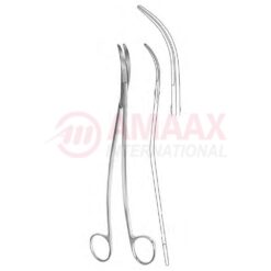 Satinsky Thorax Scissors Curved S-Shaped 24.5cm