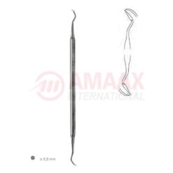 Scaler Double Ended With Octagonal Handle Fig. Sci 2/3