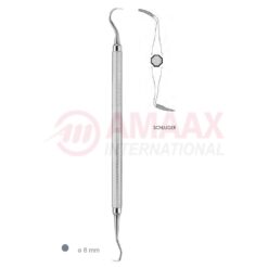 Schluger File Interproximal Double Ended With Octagonal Handle Fig.9/10