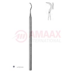 Sichel 23 Scaler Single Ended With Octagonal Handle