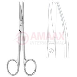 Standard Operating Scissors Delicate Fig 2 Curved 12cm (4 3/4")
