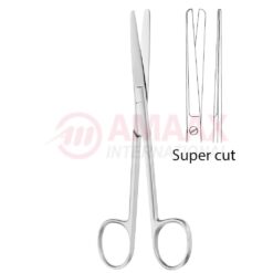 Standard Operating Scissors Delicate Fig 1 Blunt/Blunt Straight 14.5cm (5 3/4") Supercut
