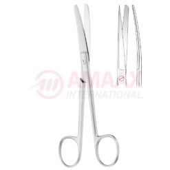 Standard Operating Scissors Delicate Fig 2 Sharp Blunt Curved 14.5cm (5 3/4")