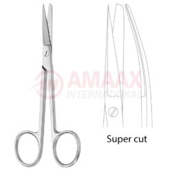 Standard Operating Scissors Delicate Fig 2 Curved 12cm (4 3/4") Supercut