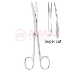 Standard Operating Scissors Delicate Fig 3 Sharp/Sharp Curved 14.5cm (5 3/4") Supercut