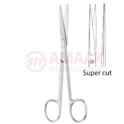 Standard Operating Scissors Delicate Fig 3 Sharp/Sharp Straight 14.5cm (5 3/4") Supercut