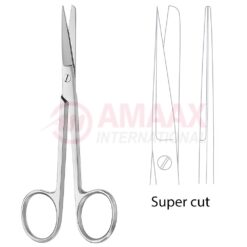 Standard Operating Scissors Delicate 12 Cm Straight Supercut