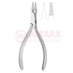 Tweed Wire Loop Forming Pliers 13.5cm For Wire Up To Diameter 0.7mm One Side Long Serrated