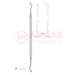 Westcott Finishing Instrument Double Ended With Octagonal Handle