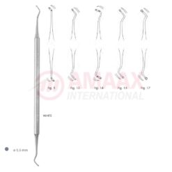 White Excavator Double Ended With Octagonal Handle Fig.5-17