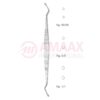 Williger Double Ended Bone Curette 16cm (6 1/4"), Oval
