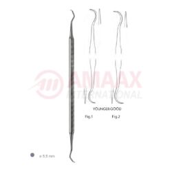 Younger Good Scaler Double Ended With Octagonal Handle