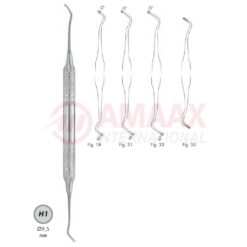 Excavator Double Ended Handle Extra Light Diameter 10mm Hollow Handle