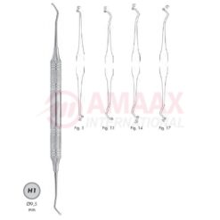 Excavator Double Ended Handle Extra Light Diameter 10mm Hollow Handle