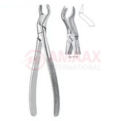 Extracting Forceps English Fig.67 Rx Upper Wisdoms, Right Deep Gripping