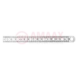 Ruler Plus Gauge 15cm