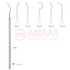 White Explorer Single Ended With Octagonal Handle Fig.21-40
