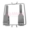 Micro Vessel Clamp, Double Clip with Frame 16mm Artery Vessel Diameter 1.0-2.2mm