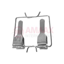 Micro Vessel Clamp, Double Clip with Frame 8mm Artery Vessel Diameter 0.3-1.0mm