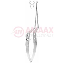 YASARGIL Aneurysm Clips, Applier Forceps MINI Clips 17cm Forceps Handle Bayonet Jaw Fixed