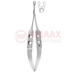 Applying Forceps for YASARGIL Clip, STANDARD, 18cm Forceps Handle Straight Jaw Fixed