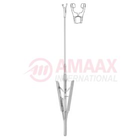 Applying Forceps for YASARGIL Clip, STANDARD, 70mm Straight, Shaft, Jaw Rotating, Round Handle