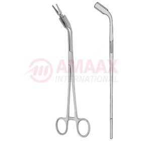 Applying And Removing Forceps for Bulldog Clamps