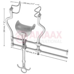 BALFOUR Retractor Abdominal, Complete 60mm