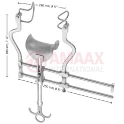 BALFOUR Retractor Abdominal, Complete 75mm