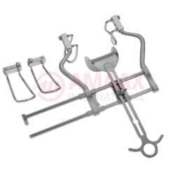 BALFOUR Retractor Abdominal, Complete with Trigger Ratchet, opening 20cm