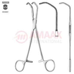 DeBakey-Beck Atraumatic Forceps Double Angled 6-1/2" Blunt