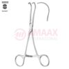 CASTANEDA Atraumatic Neonatal and Pediatric Clamp 15.5cm (6"), Curved, Jaw Length 50.0mm