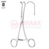 CASTANEDA Atraumatic Neonatal and Pediatric Clamp 15.5cm (6"), Curved, Jaw Length 56.0mm