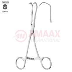 CASTANEDA Atraumatic Neonatal and Pediatric Clamp 15.5cm (6"), Curved, Jaw Length 56.0mm