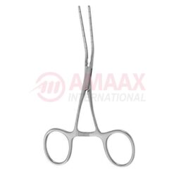 CASTANEDA Clamp Straight 12.5 cm Jaw 48mm DeBakey Teeth, Graduated Jaw