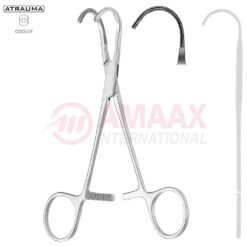 COOLEY-BECK Atraumatic Anastomosis Clamp 15cm (6"), Curved