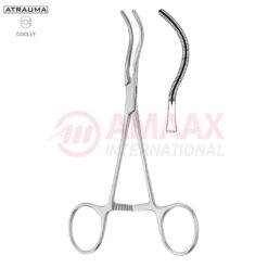 COOLEY Forceps Atraumatic Spoon Sharp 14 cm