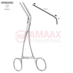COOLEY Patent Ductus Forceps Atraumatic 16.5cm Very Delicate, Jaws 40mm 60 Degree