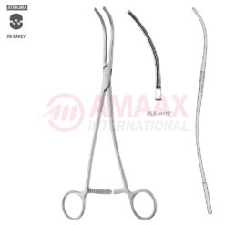 DeBakey BAHNSON Atraumatic Aneurysm Clamp 25.5cm Medium Curved