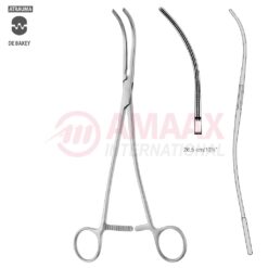 DeBakey BAHNSON Atraumatic Aneurysm Clamp 26,5cm Light Curved