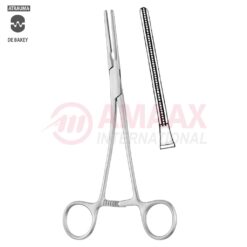 DeBakey Peripheral Vascular Clamp Angled with Ductus Pattern Jaws