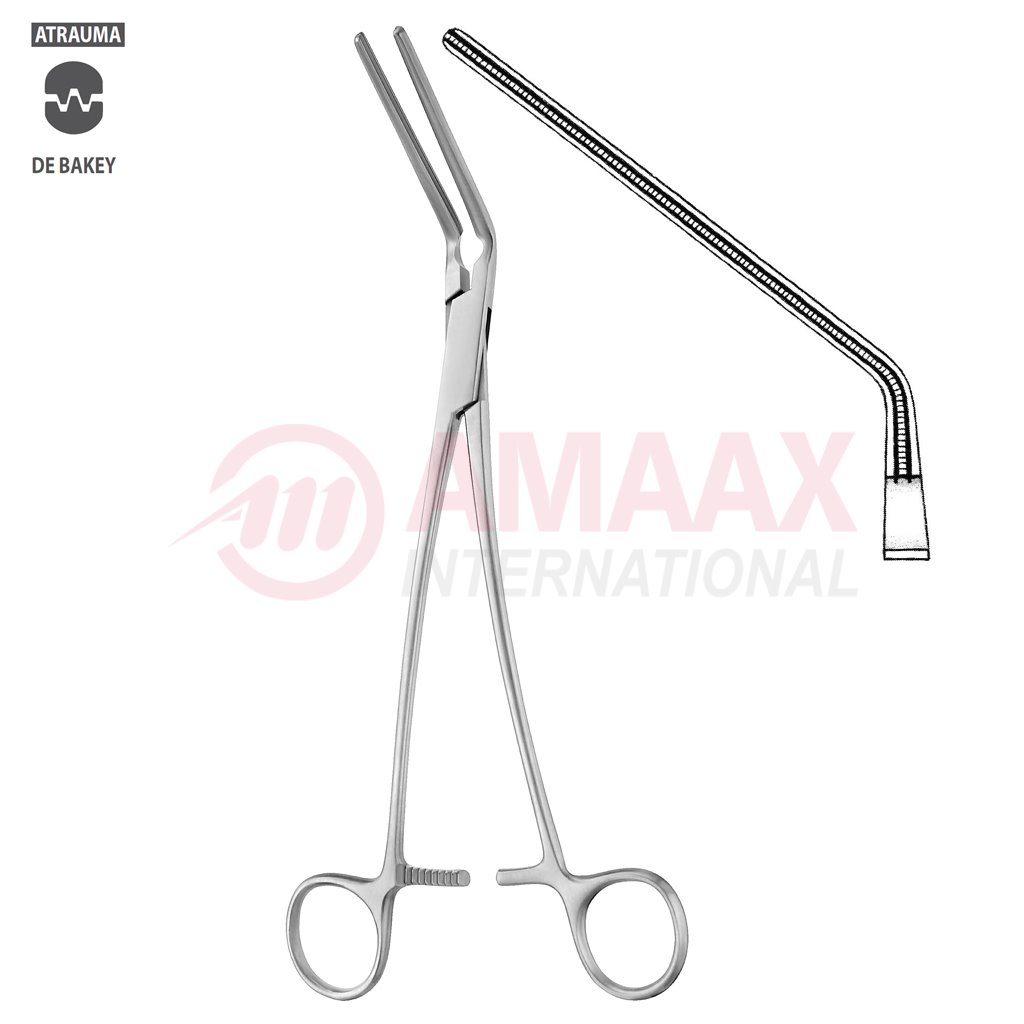 DeBakey Peripheral Vascular Clamp Curved 26.5