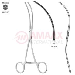 DeBakey Forceps Atraumatic S-shaped 20cm