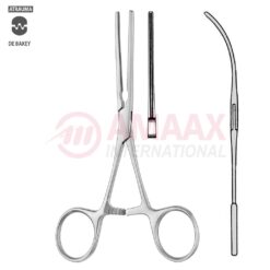 DeBakey Atraumatic Pediatric Vascular Clamp 13cm (5"), Straight