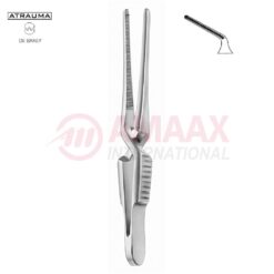 DEBAKEY-DIETHRICH Bulldog Clamp Atraumatic, Angled, Closing Pressure 180 gms, Weight 3 gms