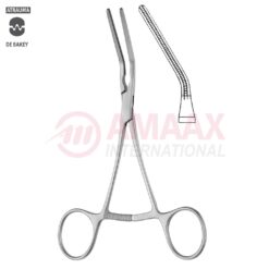 DeBakey Coarctation Clamp 15cm (6"), Angled Downwards