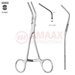 DeBakey Atraumatic Coarctation Clamp 15.5cm (6"), 60 Degree Angled