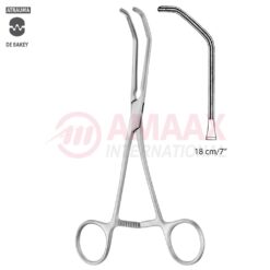 DeBakey-REYNOLDS Anastomosis Clamp Large 18cm Angled 50 Degree