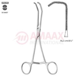 DeBakey REYNOLDS Anastomosis Clamp Small 16.5cm Angled 85 Degree